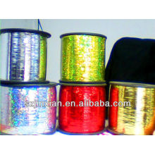 colorful metallic yarn